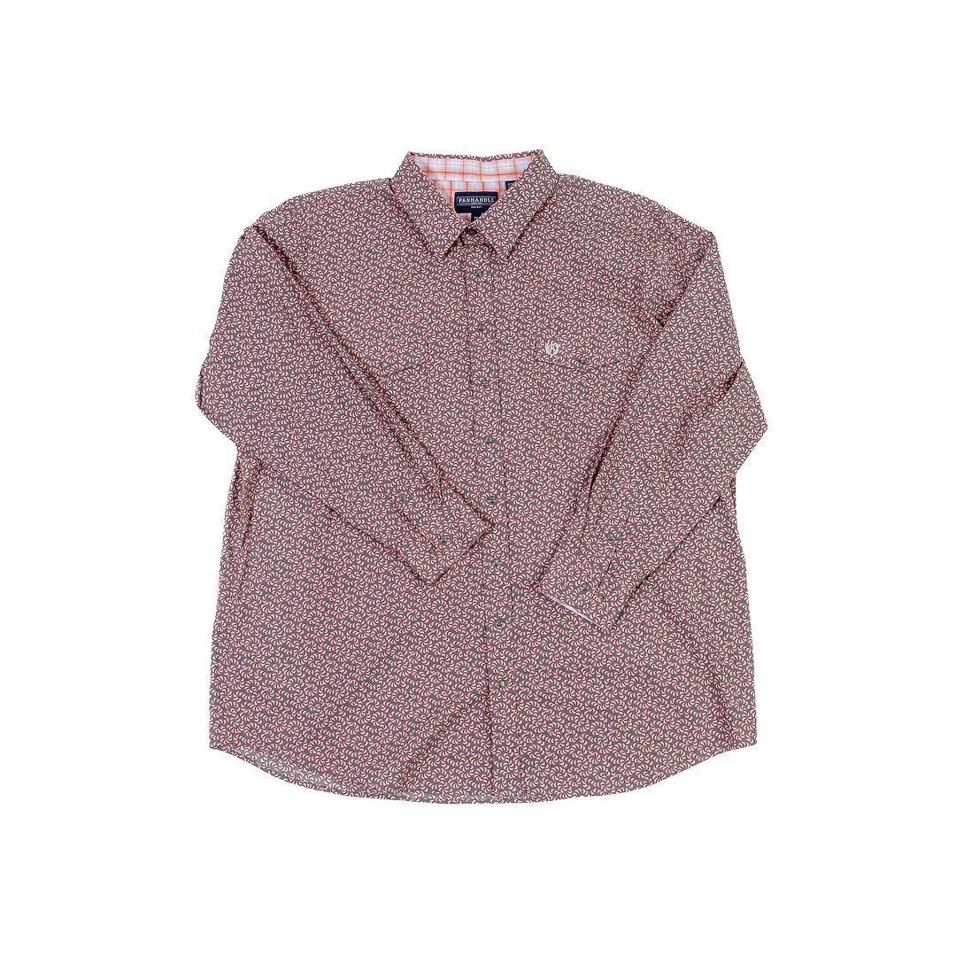 Panhandle Slim Men's Long Sleeve Geo Snap Print