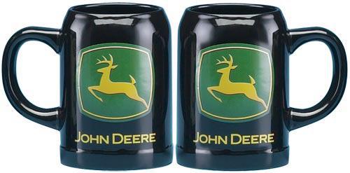 Peak Time John Deere Black Mug With 2000 Logo MC-6942