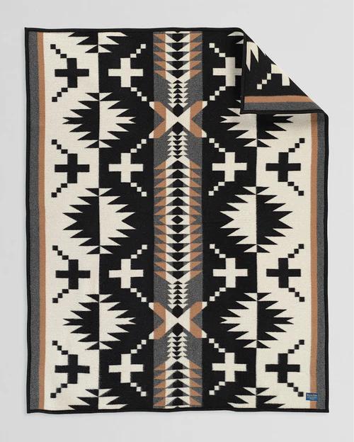 Pendleton Spider Rock Throw Black/White