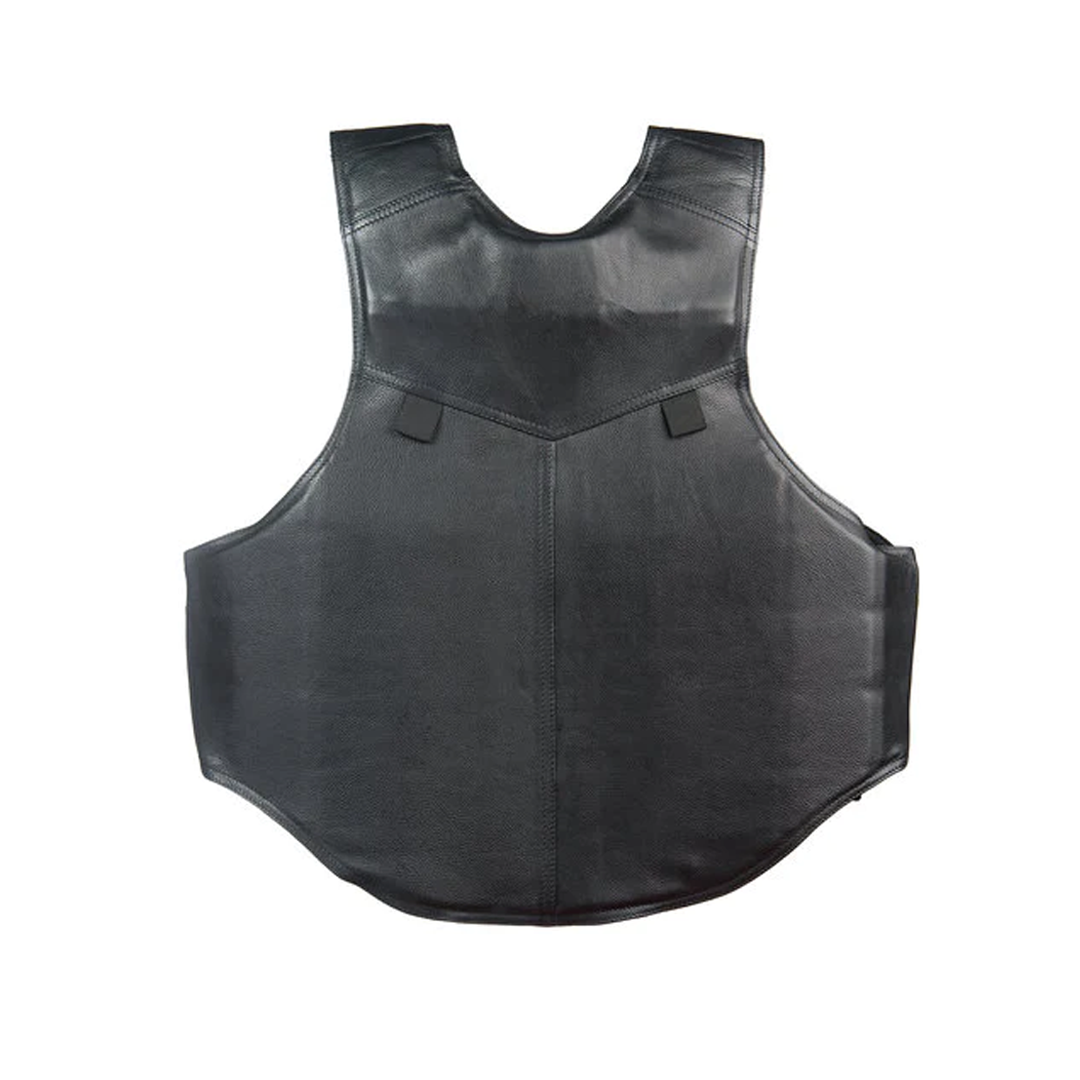 Phoenix Rough Rider Rodeo Vest - Black Leather 1014