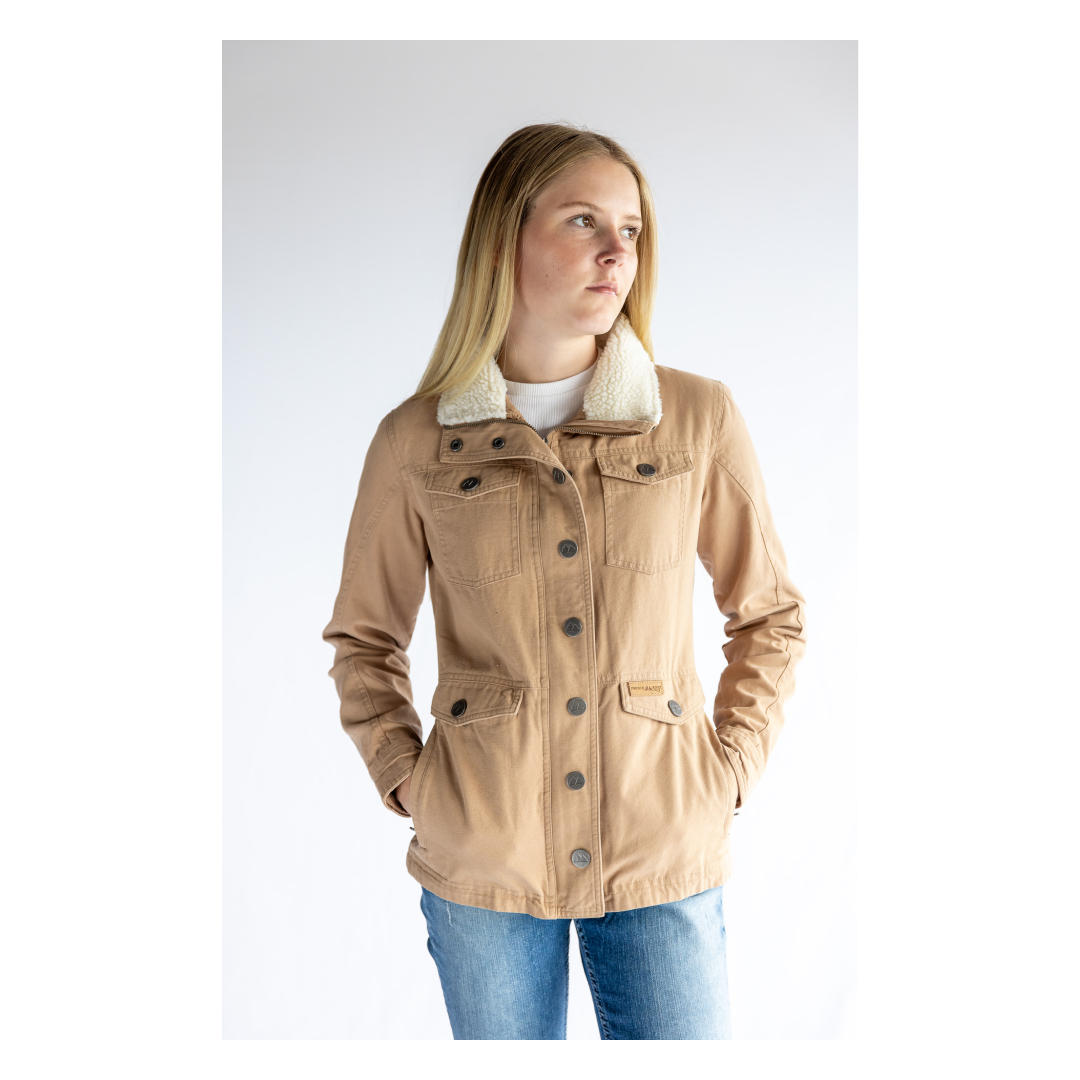 Powder River Women's Cotton Canvas Jacket DW92C01836 – Wei's