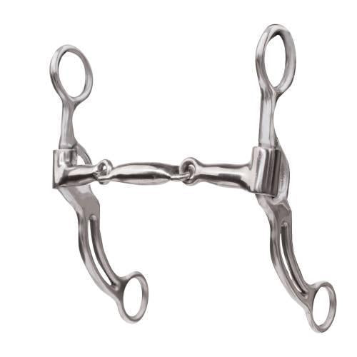 Professional Choice 7" Swept Back Double Bar - Three Piece Snaffle weis-western-wear