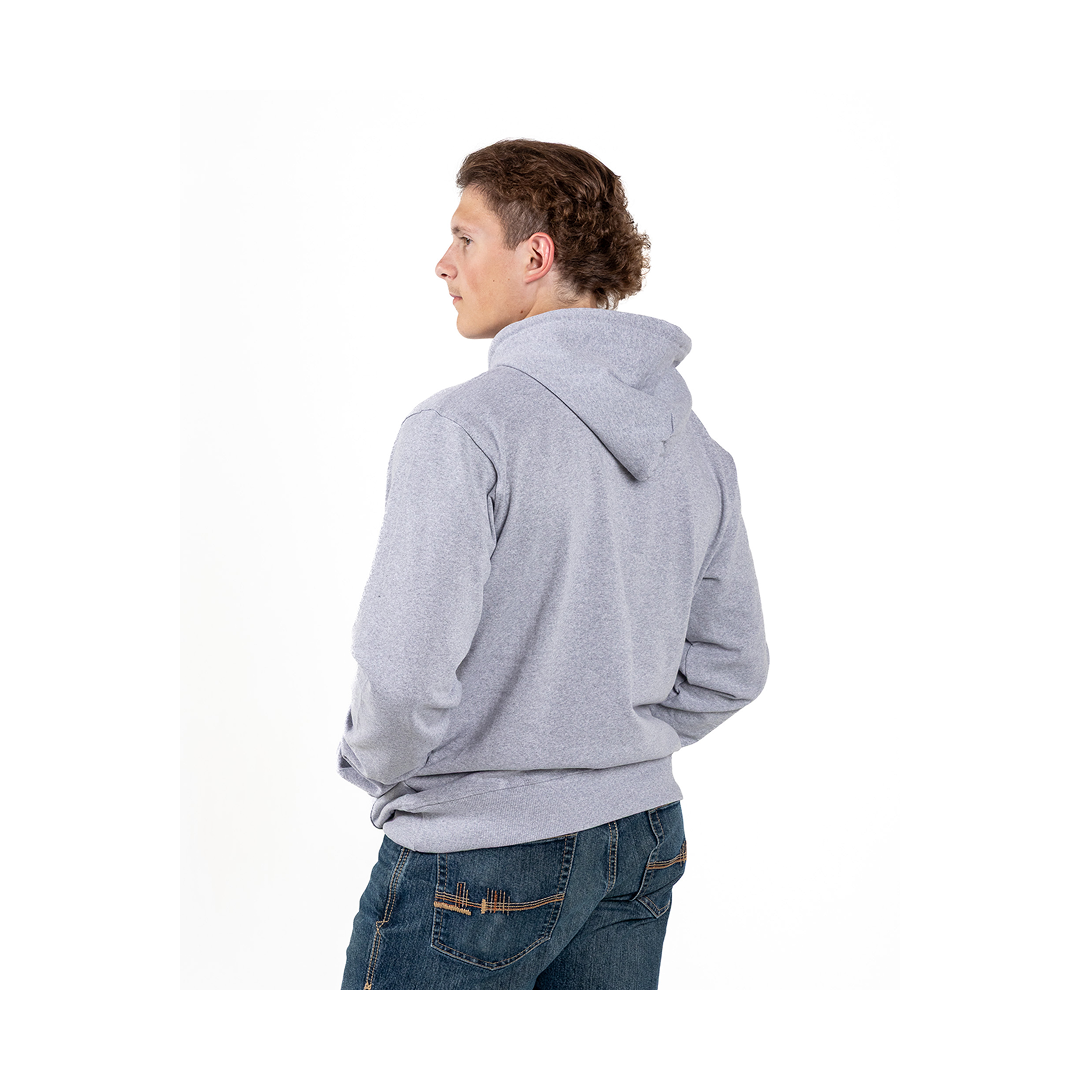 Resistol Men's Grey Logo Hoodie