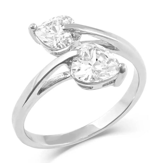 Montana Silversmith Moonlit Lily Pad Crystal Ring
