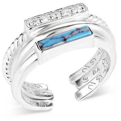 Montana Silversmith Effortless Trio Stacked Ring Set