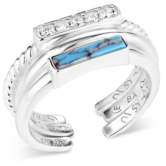 Montana Silversmith Effortless Trio Stacked Ring Set