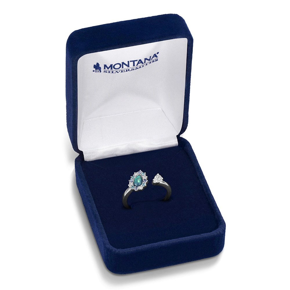 Montana silversmiths Northern Glow Opal Ring