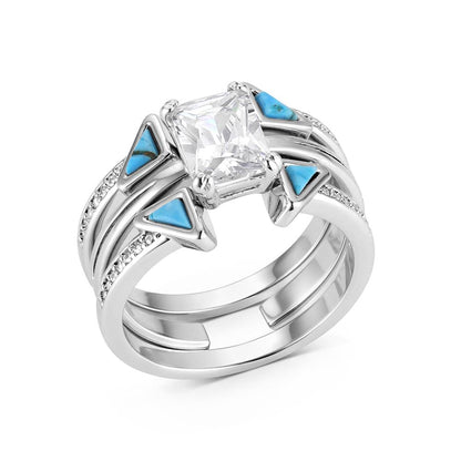 Montana Silversmiths Skyline Stack Ring Set
