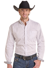 Men's Panhandle Slim Western Shirt Paisley