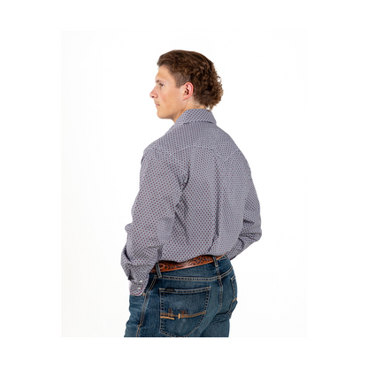 Panhandle Slim Men's 2 Pocket Long Sleeve Western Shirt