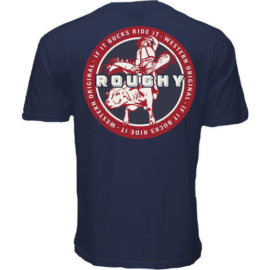 Hooey Men's Navy "Buck'd" T-Shirt weis-western-wear