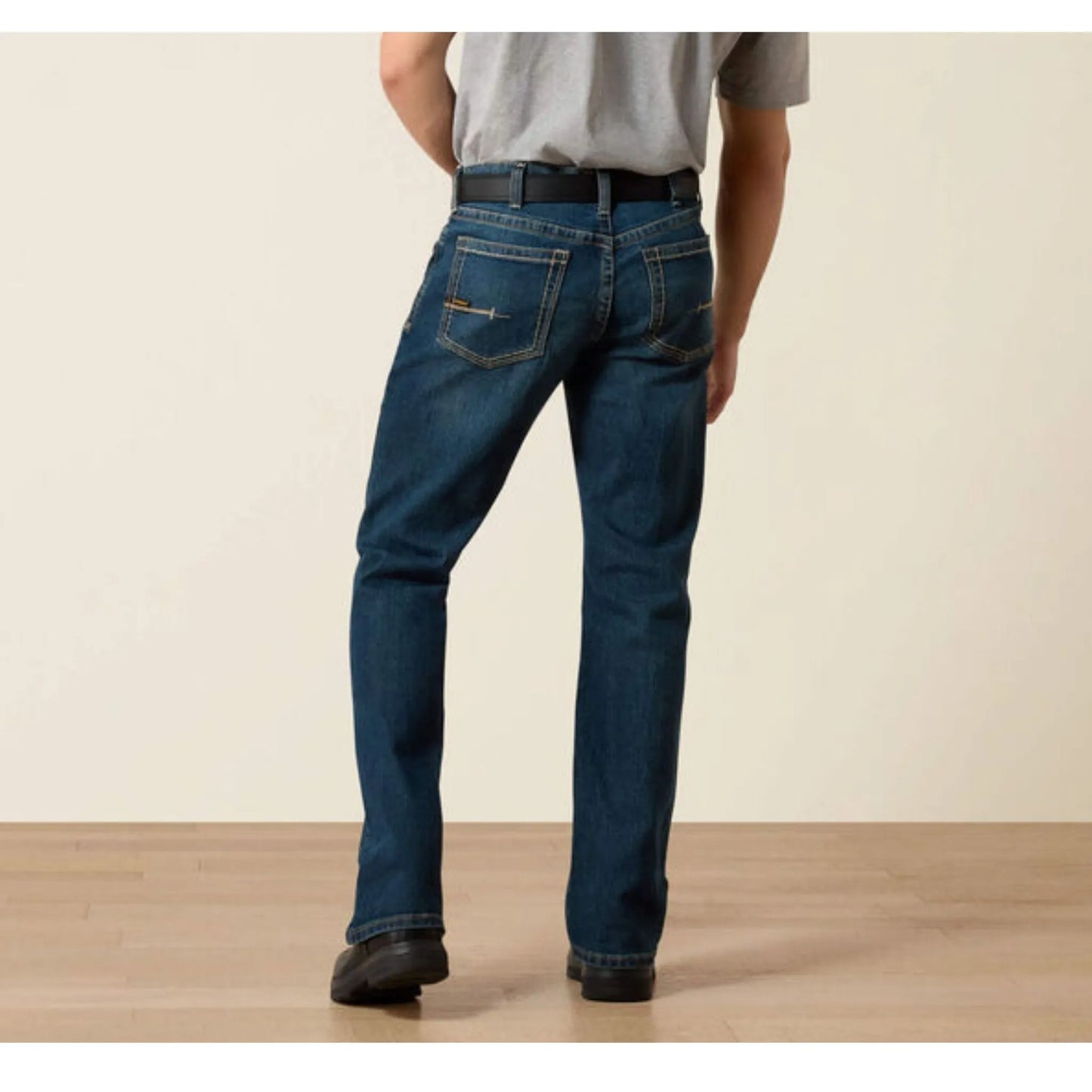Ariat Men's Rebar M4 Relaxed DuraStretch Edge Boot Cut Jean