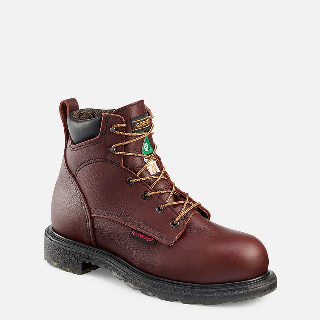 Red Wing Men's 6" H20 CSA Safety Toe Work Boot 3504