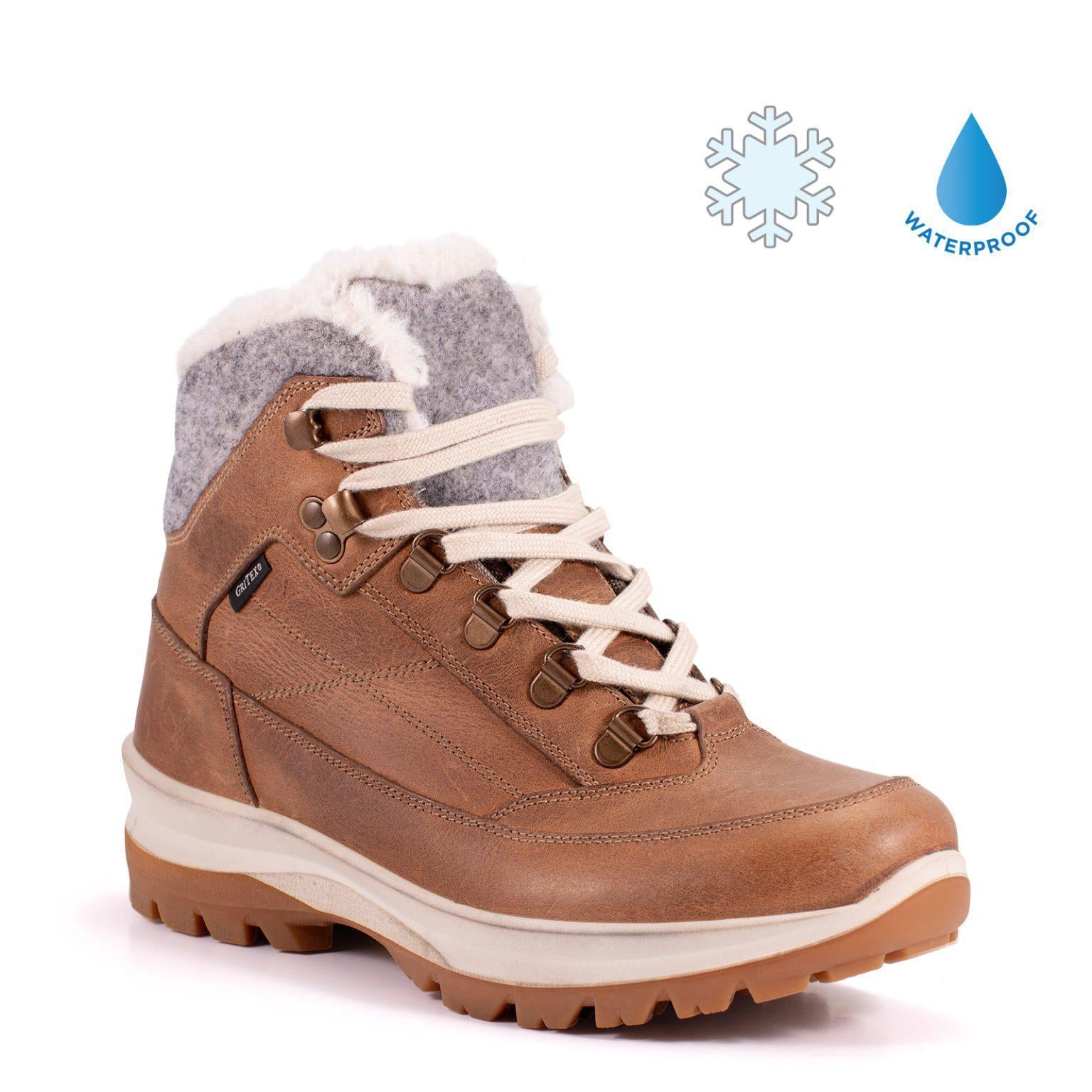 Redland Women's Winter Boot Banff Brown weis-western-wear