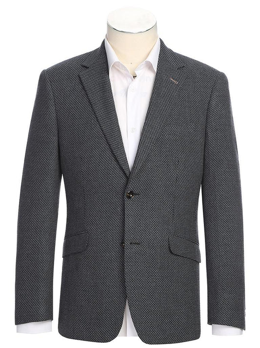 Renoir Men's Heather Blue Sycamore Blazer 282-32SL BL