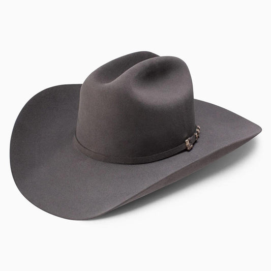 Resistol Logan 6X Felt Hat Charcoal weis-western-wear