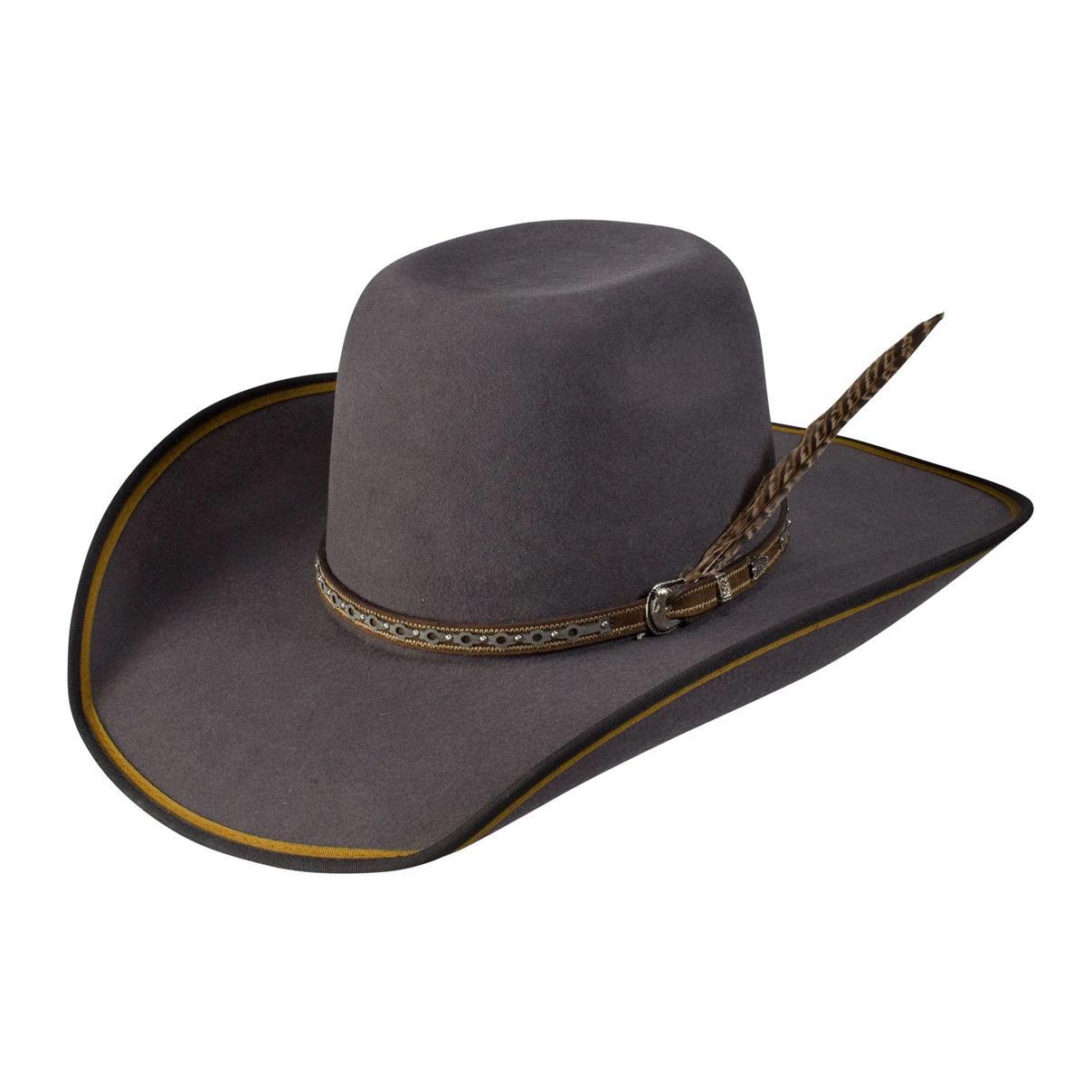 Resistol Ranger Rider B Western Hat Grey RWRAREB9042