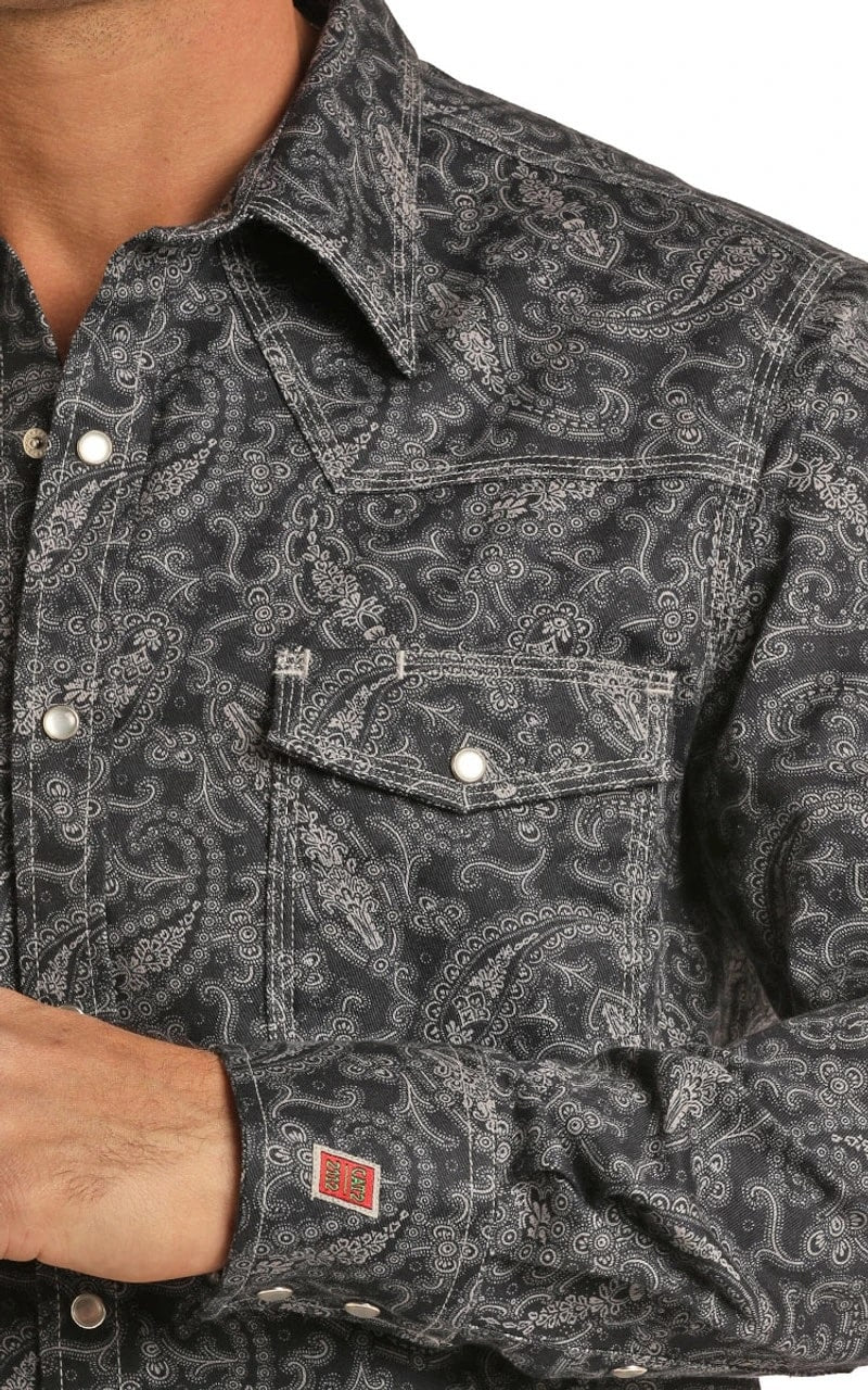 Rock & Roll Men's Work Shirt FR Flame Resistant