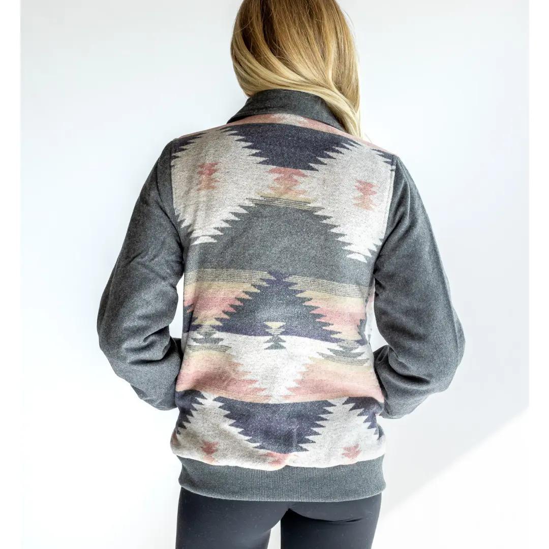 Rock & Roll Women's Aztec Wool Bomber Jacket