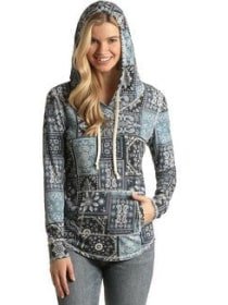 Rock & Roll Women’s Drawstring Hoodie L8H3437 - Clearance