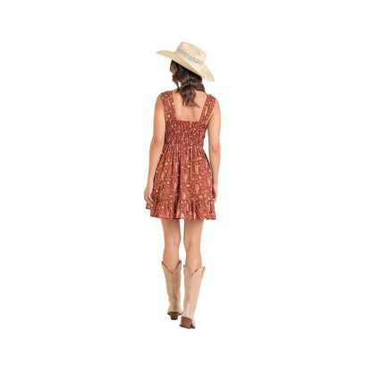 Rock & Roll Women’s Dress Rust
