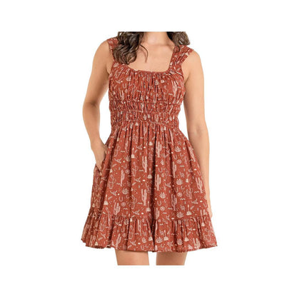 Rock & Roll Women’s Dress Rust
