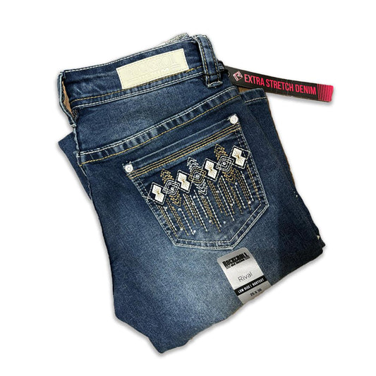 Rock & Roll Women's Juniors Rival Boot Cut LT Vintage