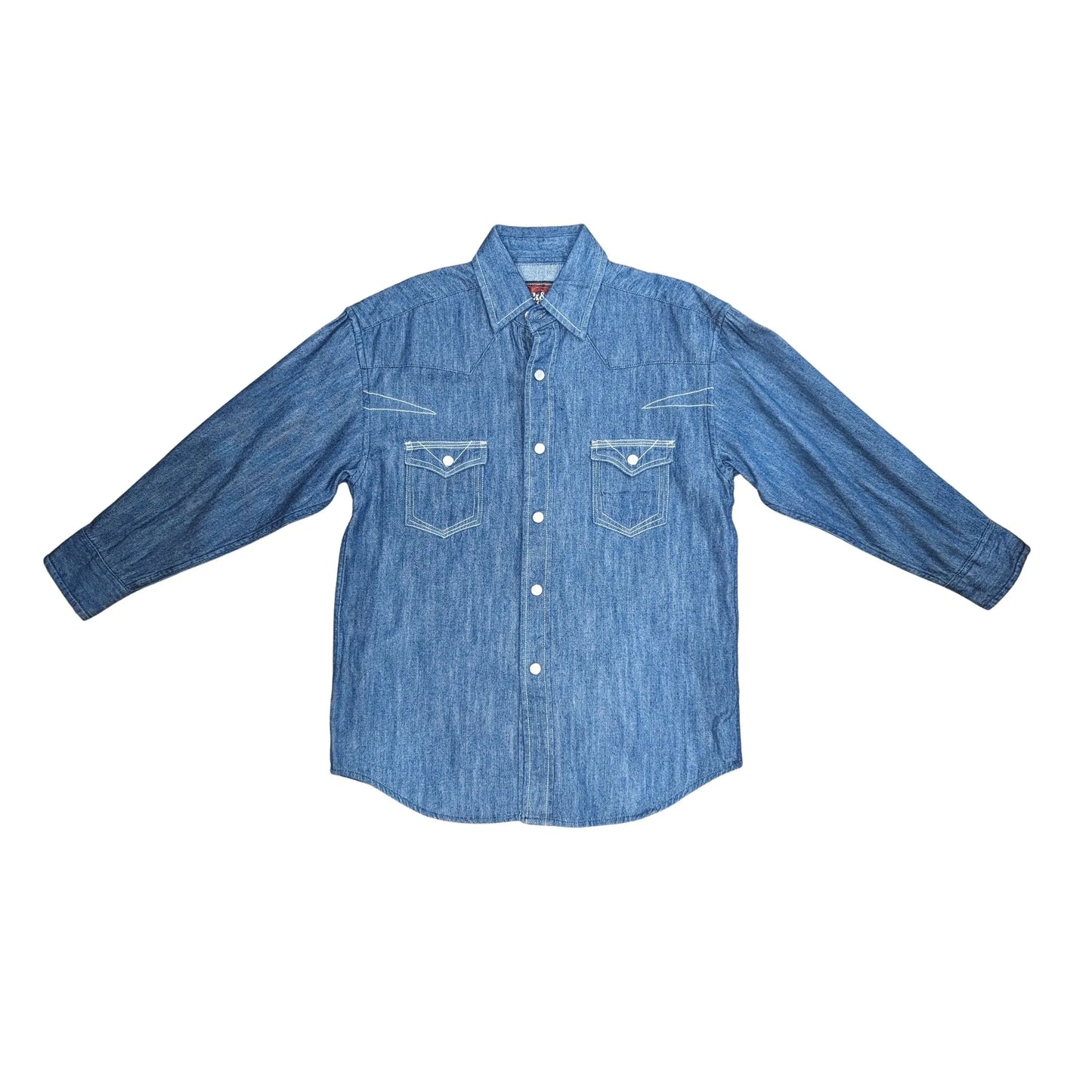 Rock & Roll Men's Denim Snap Long Sleeve Shirt weis-western-wear