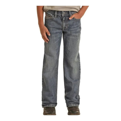 Rock & Roll Boy's BB Gun Regular Fit Bootcut Jean
