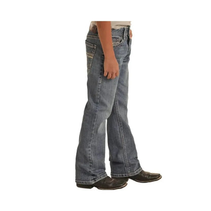 Rock & Roll Boy's BB Gun Regular Fit Bootcut Jean