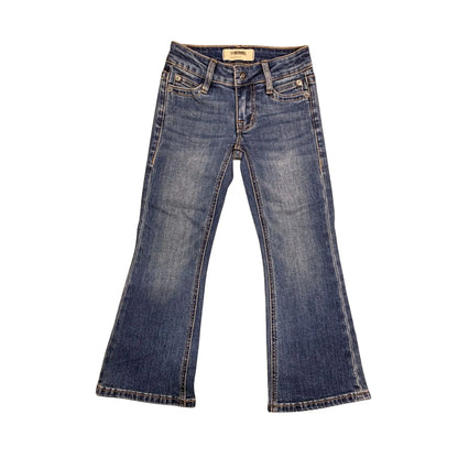 Rock & Roll Girl's Double Coin Pocket Bootcut Jean weis-western-wear