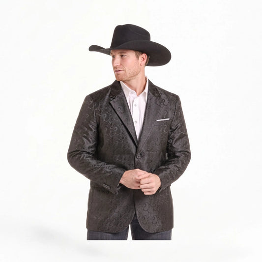 Rock&Roll Men's Jacquard Paisley Sports Jacket