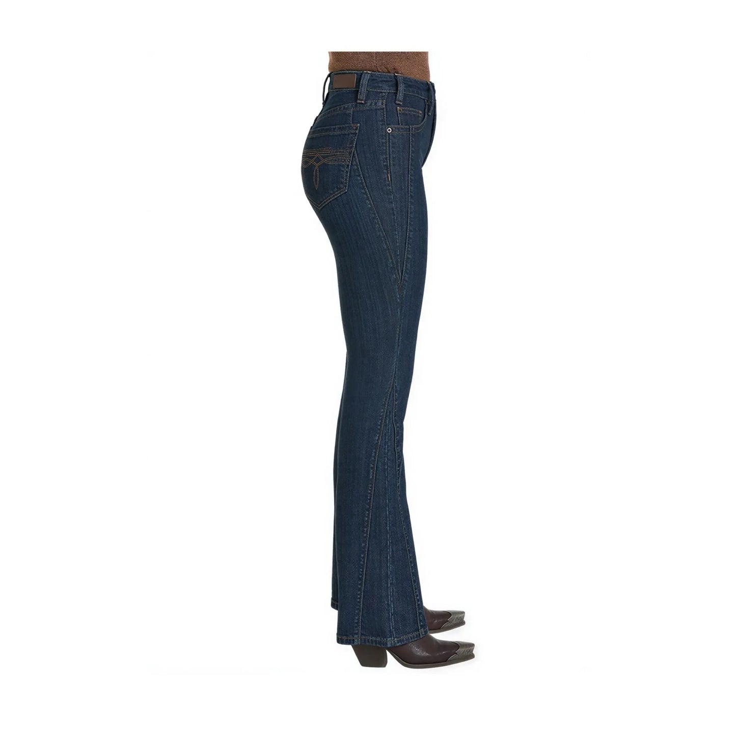 Rock & Roll Women's Side Detail High Rise Bootcut Jean weis-western-wear