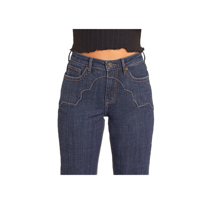 Rock&Roll Women's High Rise Modest Boot Denim Jeans