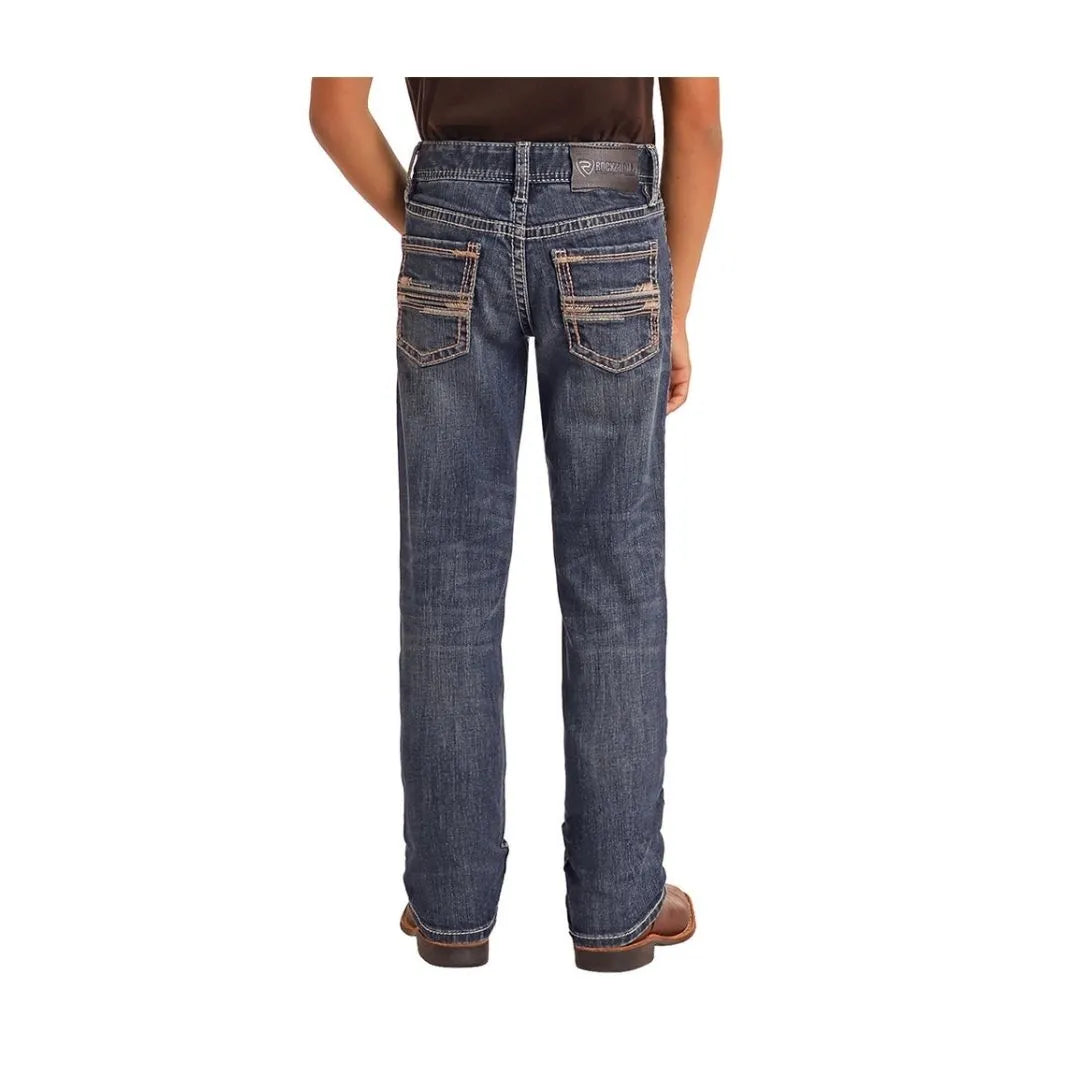 Rock & Roll Boy's Revolver Slim Fit Jean