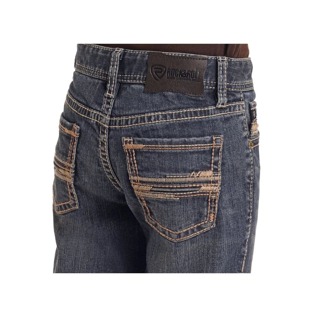Rock & Roll Boy's Revolver Slim Fit Jean