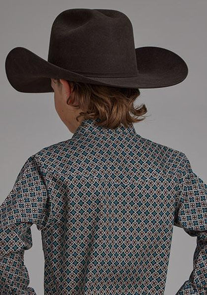 Roper Boy's Button Up shirt Amarillo Collection 03-030-0325-6021