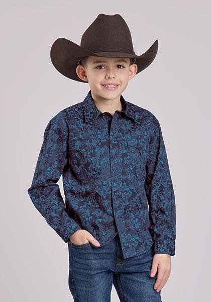 Roper Boy's Long Sleeve Western Shirt weis-western-wear
