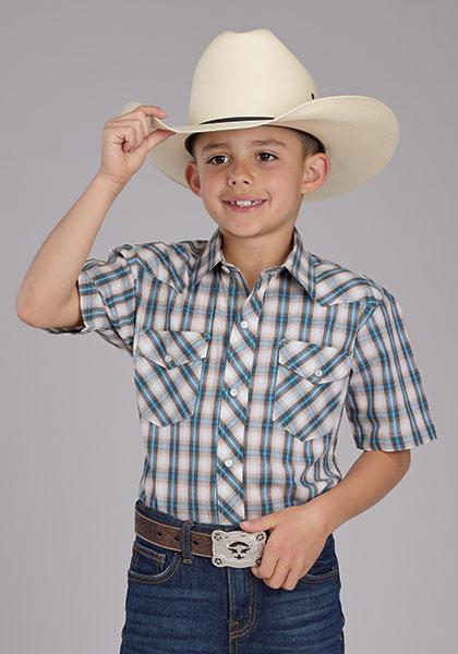 Roper Boy's Short Sleeve Shirt