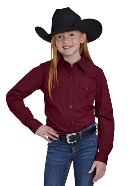 Roper Girl's Button Up Shirt Amarillo Collection 03-080-0265-0735