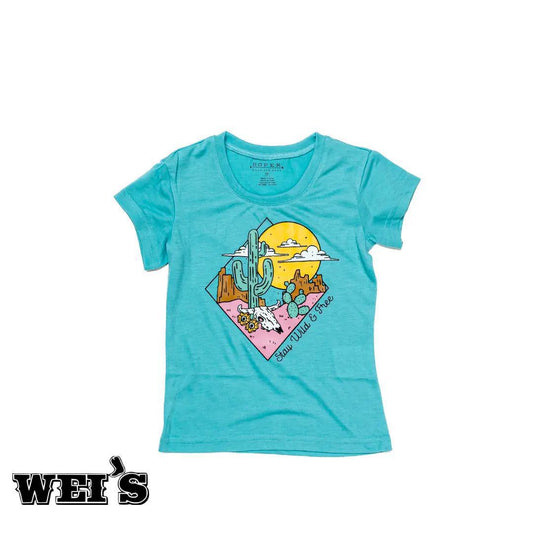 Roper Girl's "Stay Wild & Free" Shirt