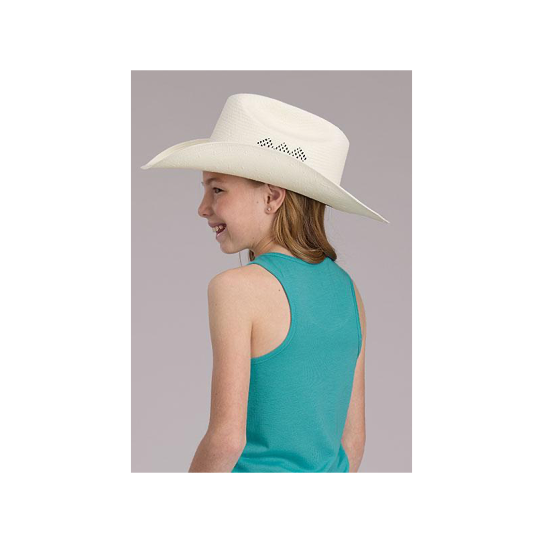 Roper Girl's Turquoise Jersey Knit Racerback Tank