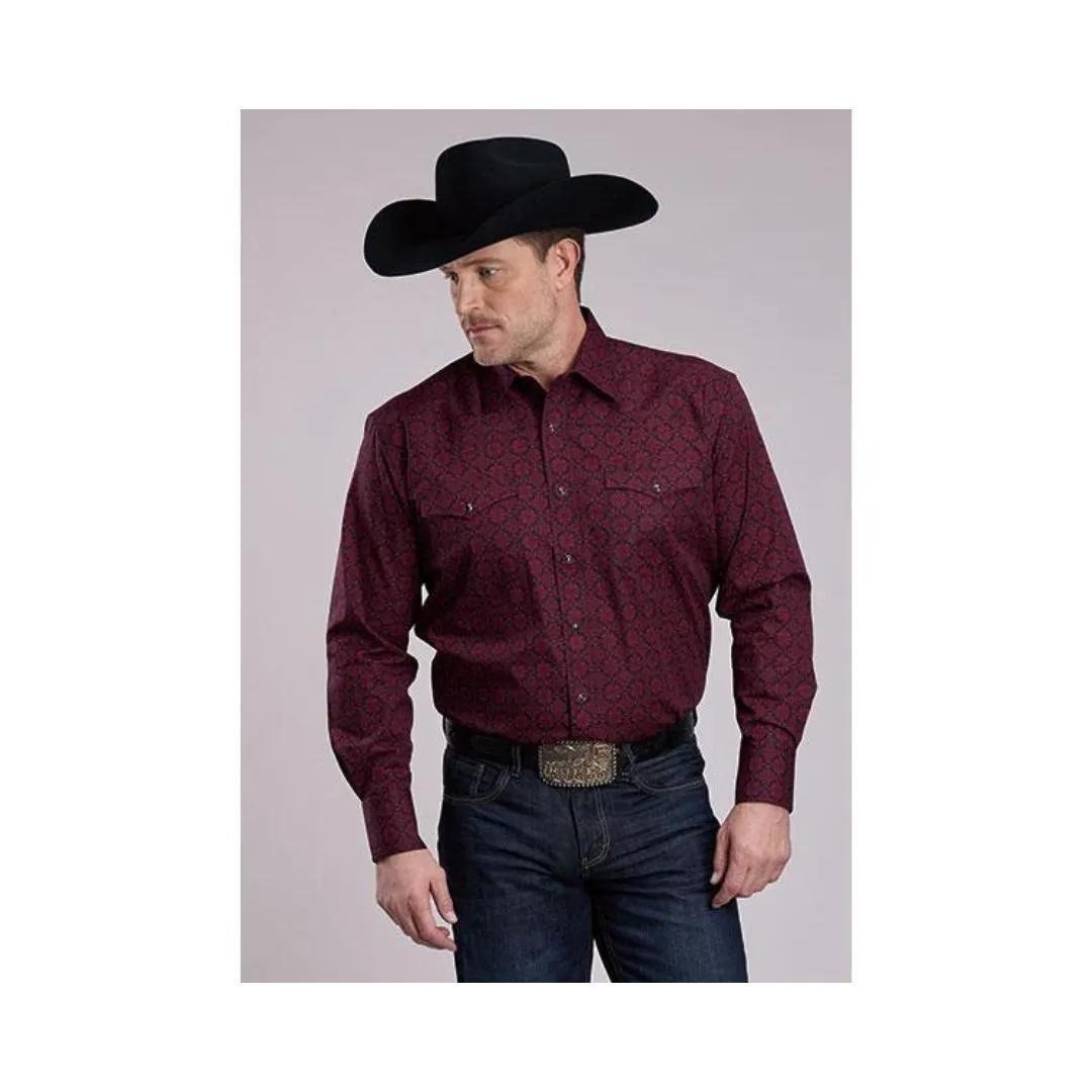 Roper Men's Amarillo Long Sleeve Shirt Match Dad weis-western-wear