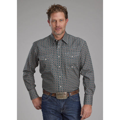 Roper Men's Button Up Shirt Amarillo Collection