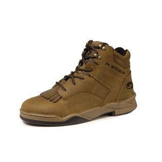 Roper Men’s Shoe Horseshoe Kiltie Honey Bun Brown weis-western-wear