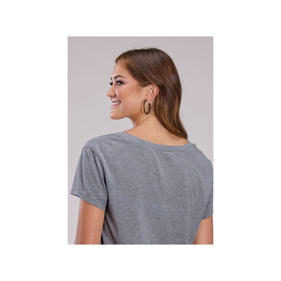 Roper Women's Jersey Knit V Neck T-Shirt