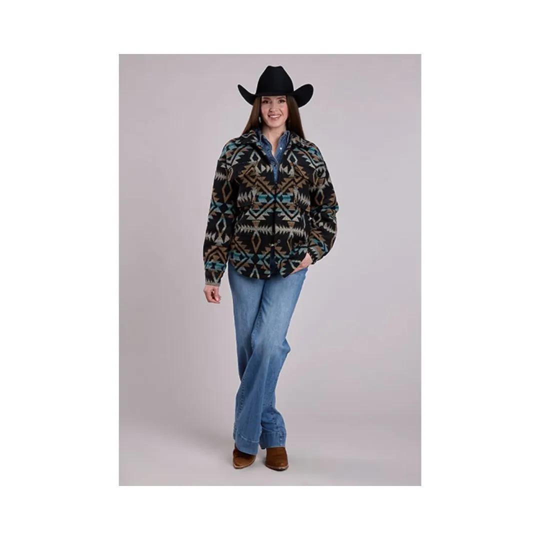 Roper Women's Shacket Woven Aztec weis-western-wear