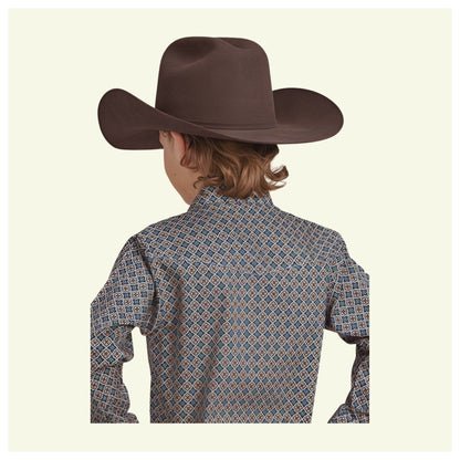 Roper Boy's Button Up shirt Amarillo Collection
