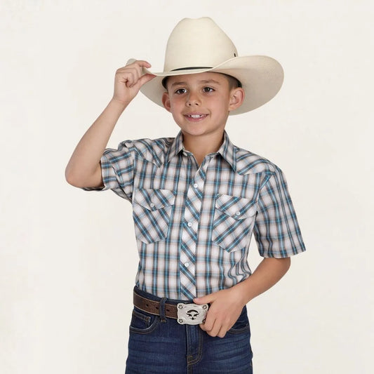 Roper Boy's Short Sleeve Shirt