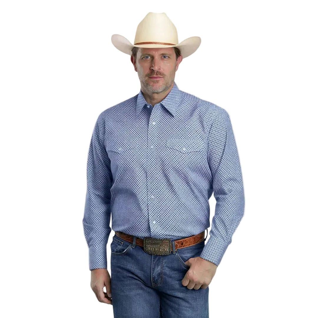 Roper Men's Long Sleeve Western Snap Button Shirt weis-western-wear